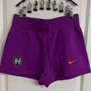 Nike Women's Athletic Shorts in Purple and Orange new without tag